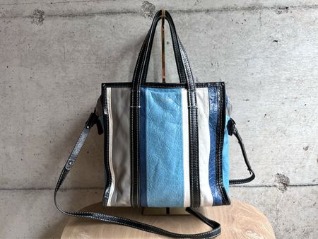 BALENCIAGA Agneau Arena Multicolor XS Bazar Shopper Tasche