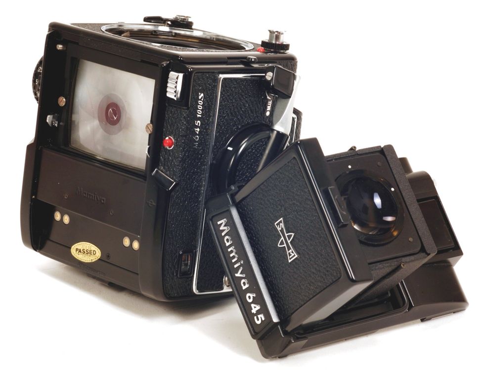 Mamiya M645 1000s Mittelformat Analog Body, Schachtsucher