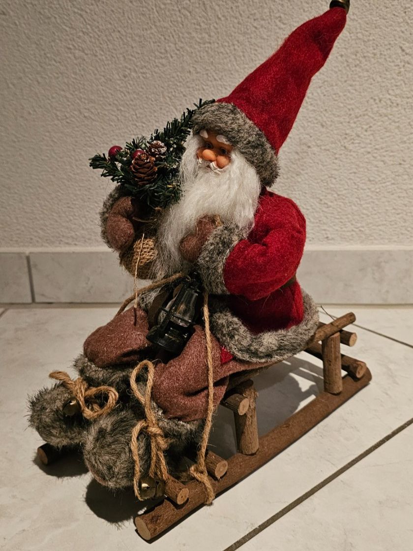 Alle Dekorationen: Samichlaus auf Schlitten/ NEU – Neu und originalverpackt aus Geuensee von jes_9xyk