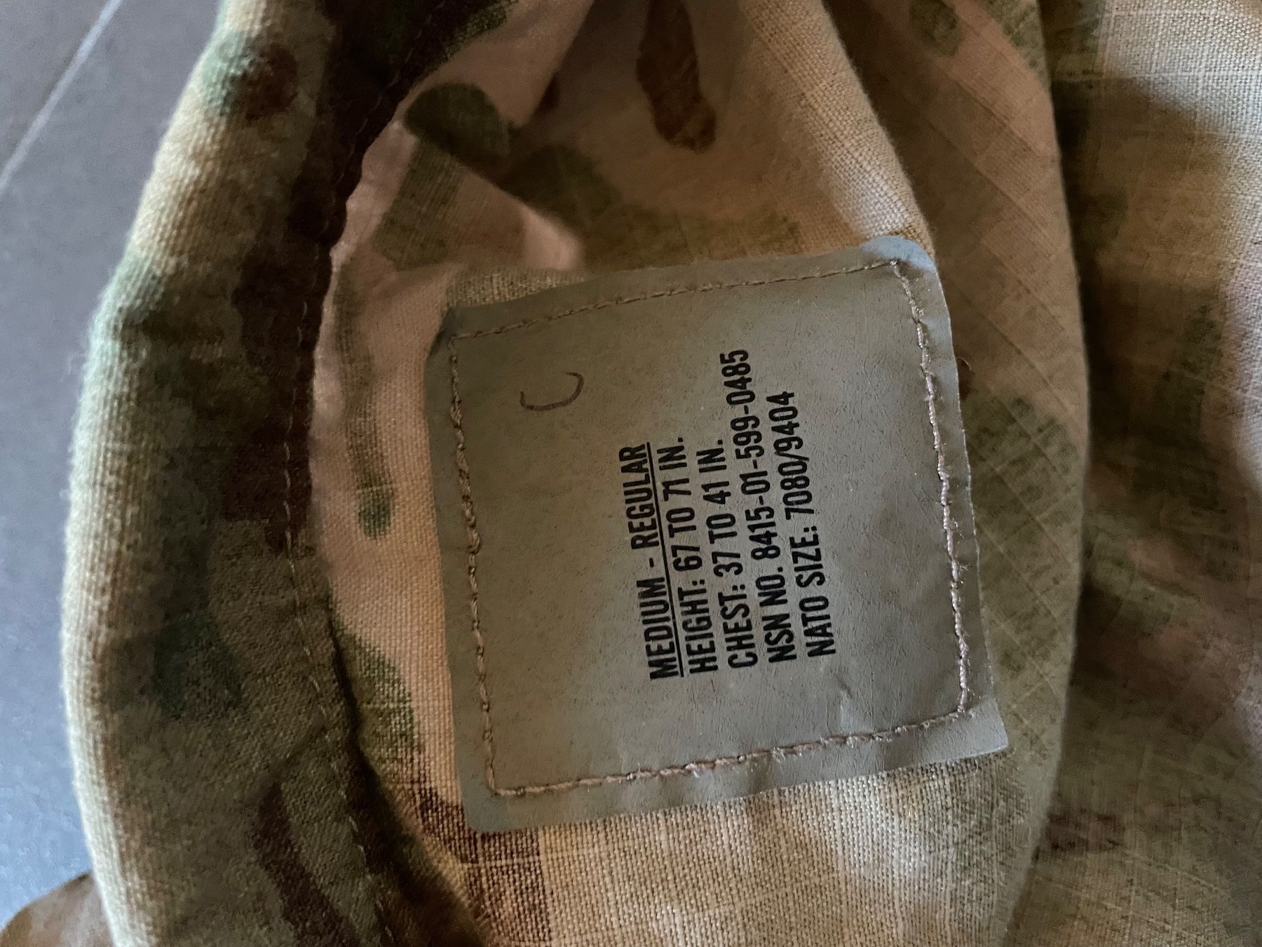 US Army Uniformen: Original US Army combat uniforme coat – Gebraucht aus Oberbütschel von Woodie2005 2
