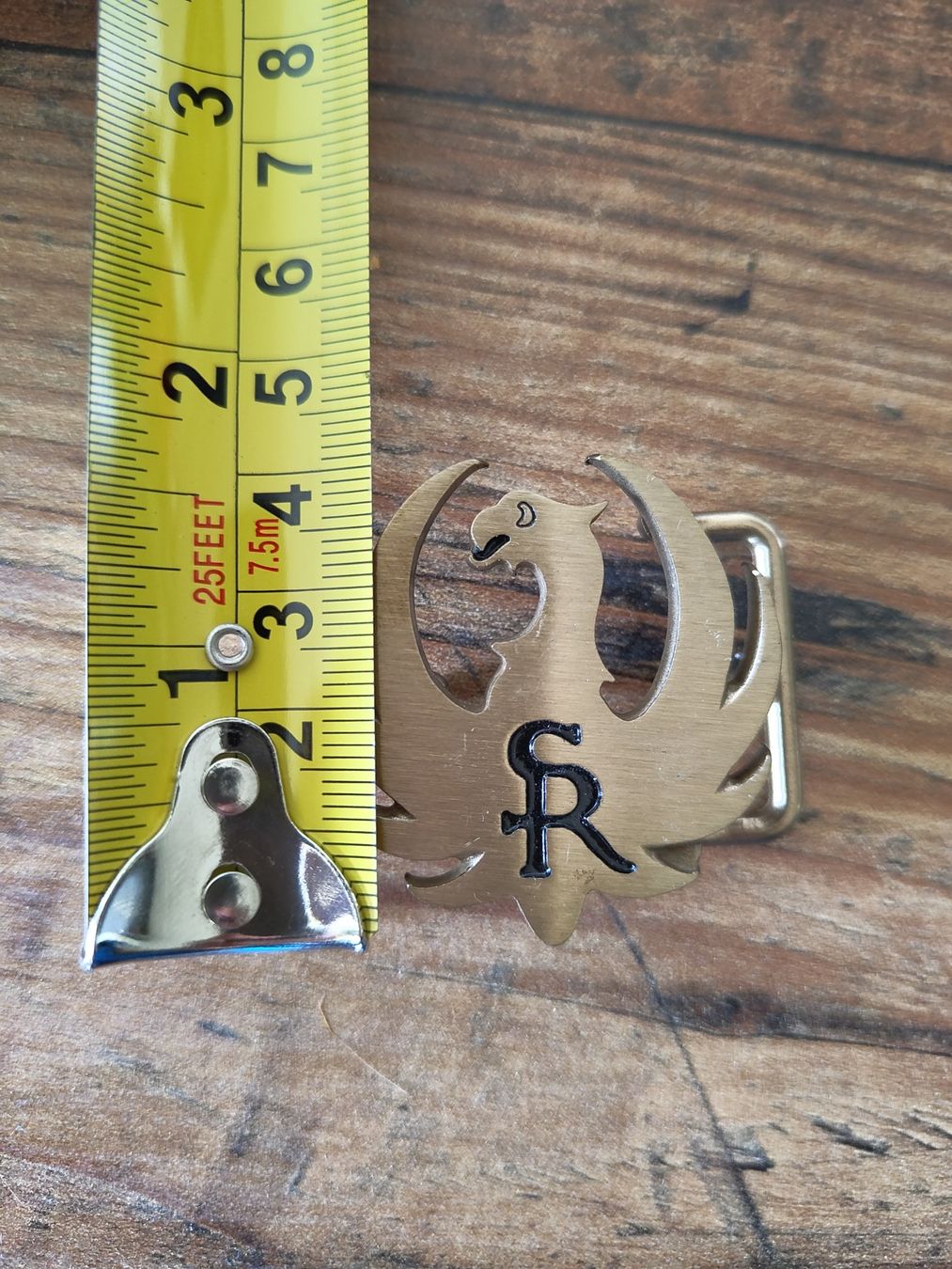 Fibbie per cinture: Bronze Ruger Gürtelschnalle Buckle – Nuovo (secondo la descrizione) da Weinfelden venduto da RobsFortune 3