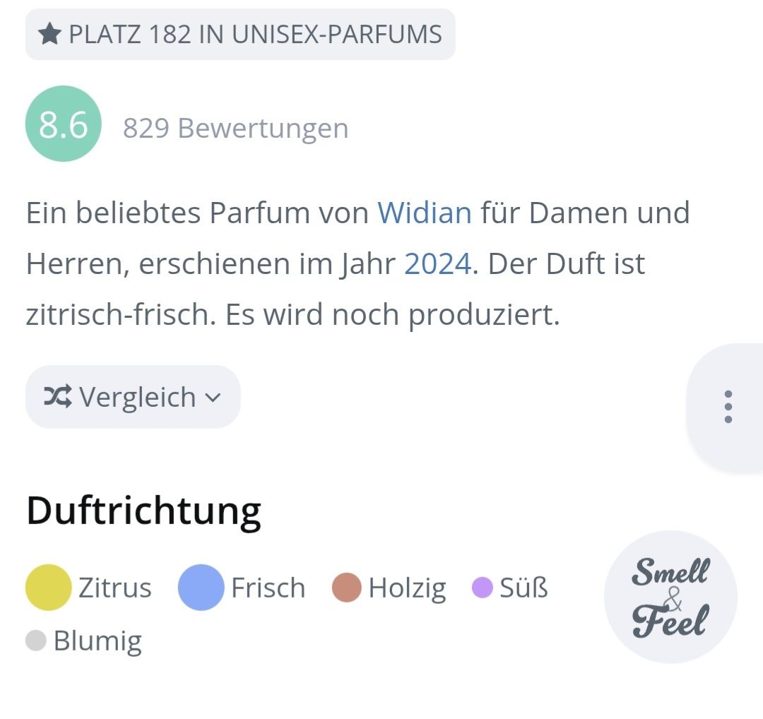 Widian Profumi & Eau de Toilette: 2 ml GINGER WIDIAN EDP ABFÜLLUNG – Nuovo (secondo la descrizione) da St. Gallen venduto da CaliSunshine 3
