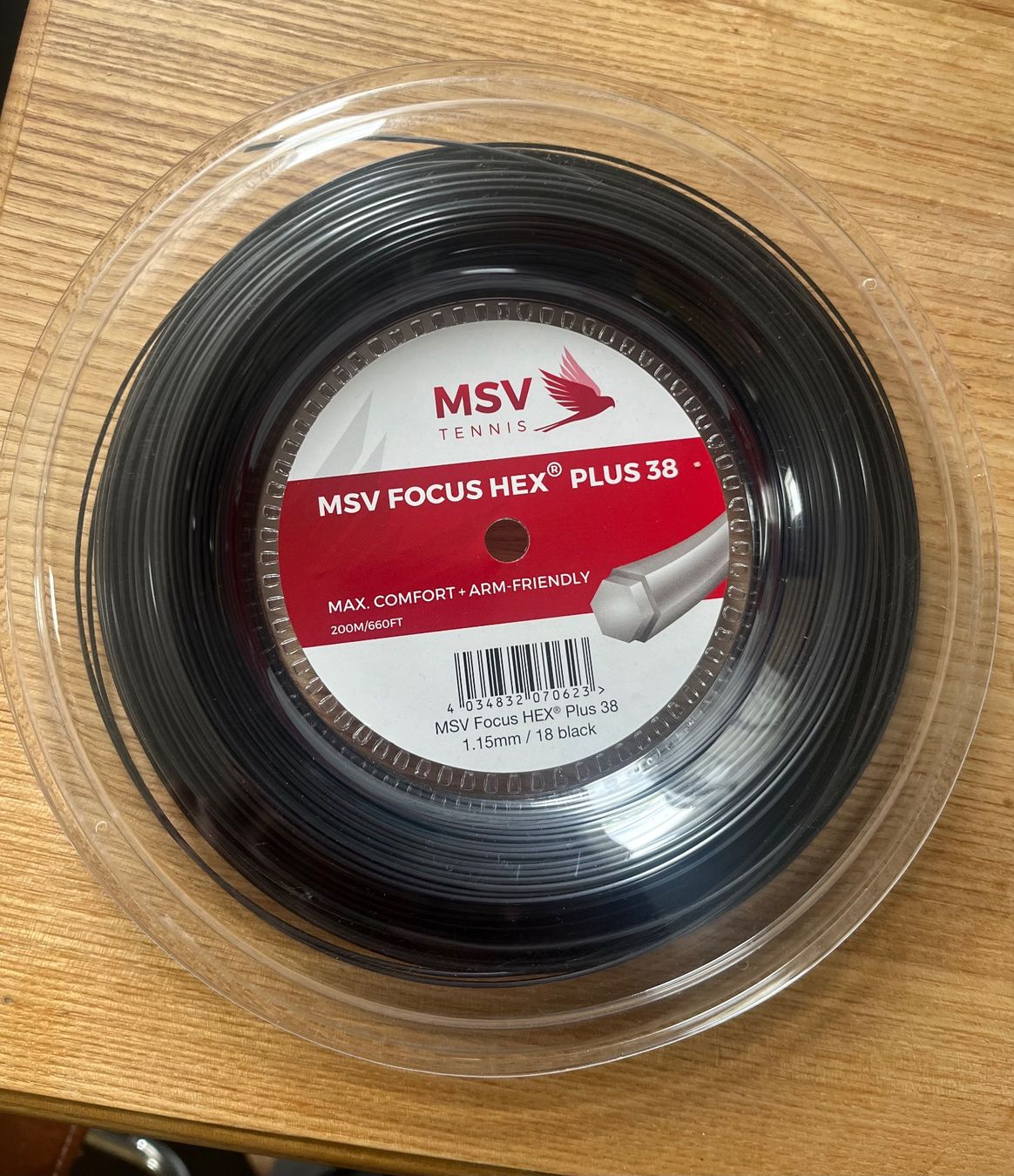 Racchette: Tennissaite MSV Focus Hex Plus 38 – Nuovo (secondo la descrizione) da Zürich venduto da Tsquare