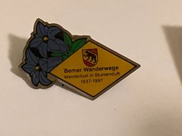 1 Pin Berner Wanderwege - Wanderlust nach Blumenduft