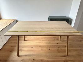 Skagerak Georg Esstisch 155x90 weiss geseift, sehr gepflegt