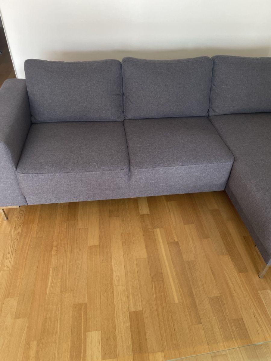 Sofas: Ecksofa grau Stoff – D'occasion à Spreitenbach par Gloxinia 2