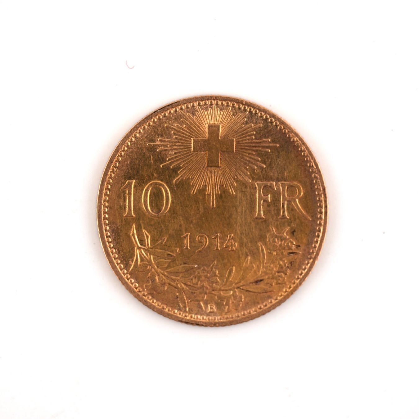 Toutes les monnaies: Goldvreneli 10Fr 1914 – D'occasion à Basel par Vip24