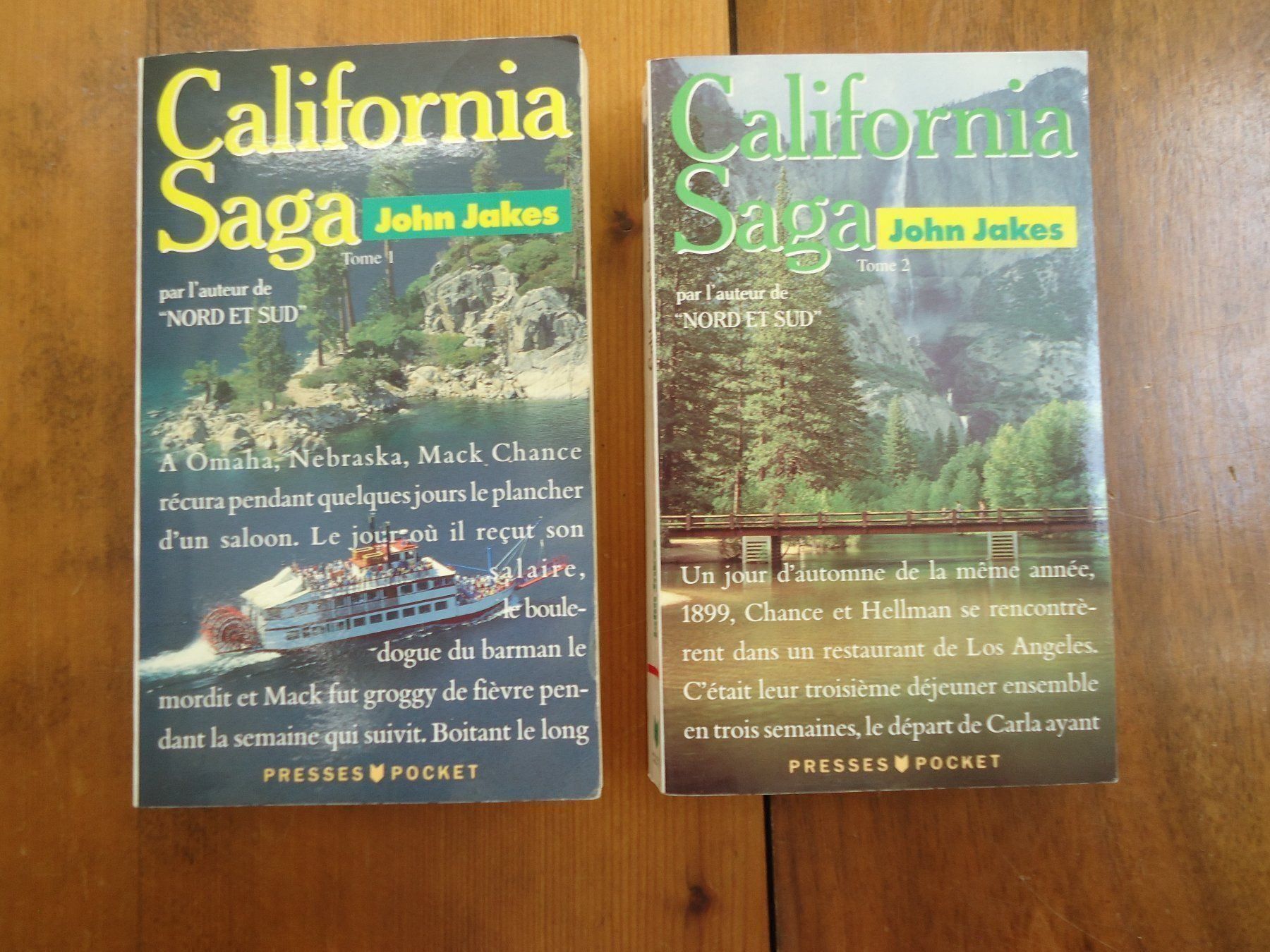 Libri: California Saga 1+2 - John Jakes – Usato da Vessy venduto da bm.par