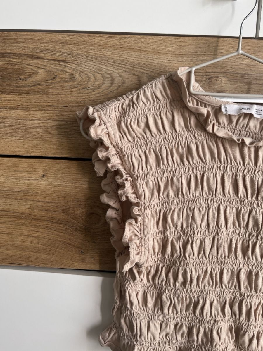 Mango Top: Damen Top beige Grösse M Mango – Usato da St. Gallen venduto da ninananas 1