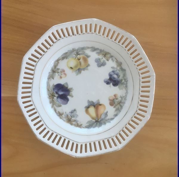 Piatti: BAVARIA SCHUHMANN ANTIKER LOCHRANDTELLER – Usato da Subingen venduto da ArtBead 3