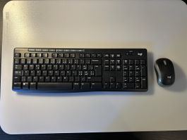 Logi Tastatur K270 mit Maus M185 schwarz