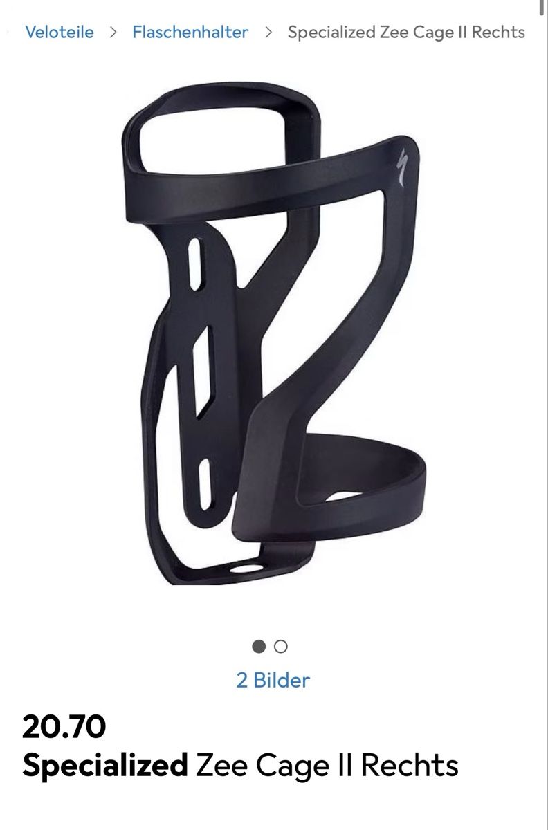 Specialized Ersatzteile: Bottle cage specialized right #2 – Gebraucht aus Zürich von gabi_sz