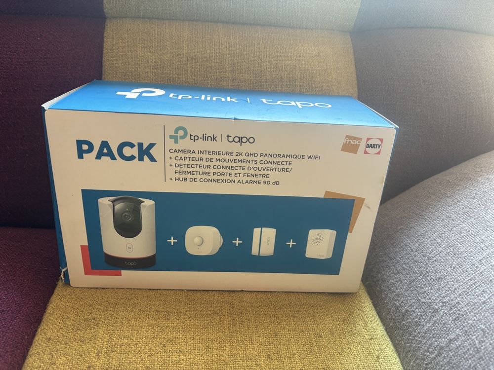HUB intelligent TP-Link TAPO H100 avec alarme, tapo thermometre connecté