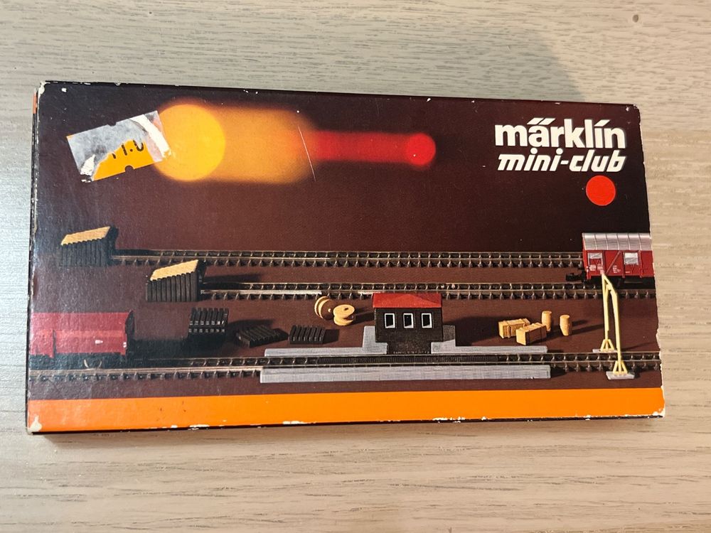 Märklin 8985 Güterbahnhofzubehör Z OVP NEU (Neuf avec emballage d ...