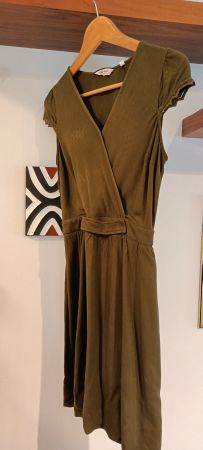 Kaki dress Naf Naf