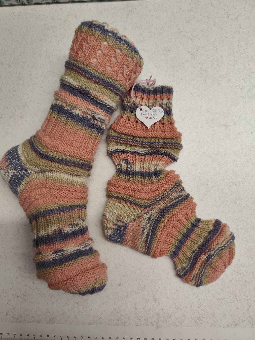 Calze: Handgestrickte Mojo Socken Gr. 38-40 – Nuovo e nell'imballaggio originale da Glarus venduto da Tutticolori55 2