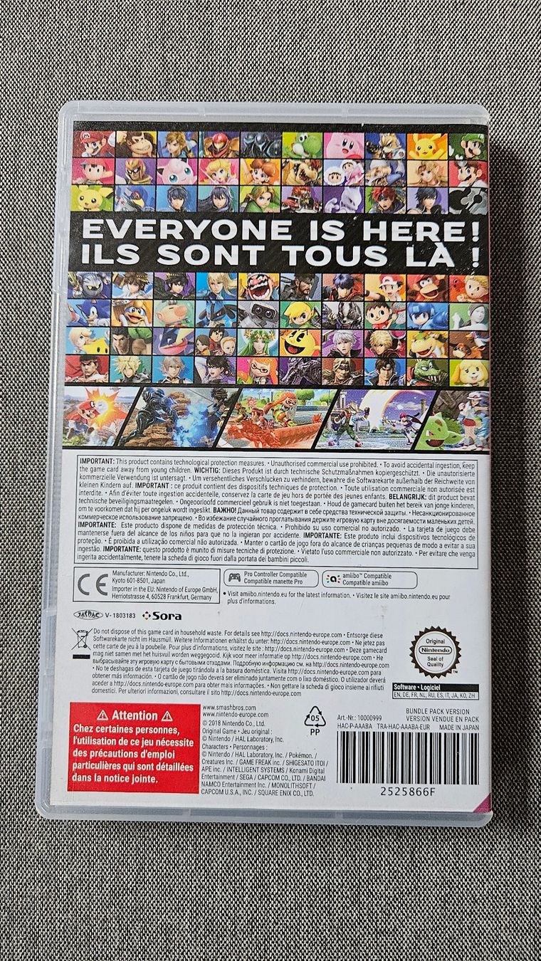 Nintendo Spiele: Super Smash Bros Ultimate Limited Edition – Gebraucht aus Männedorf von egl_nfg9 4