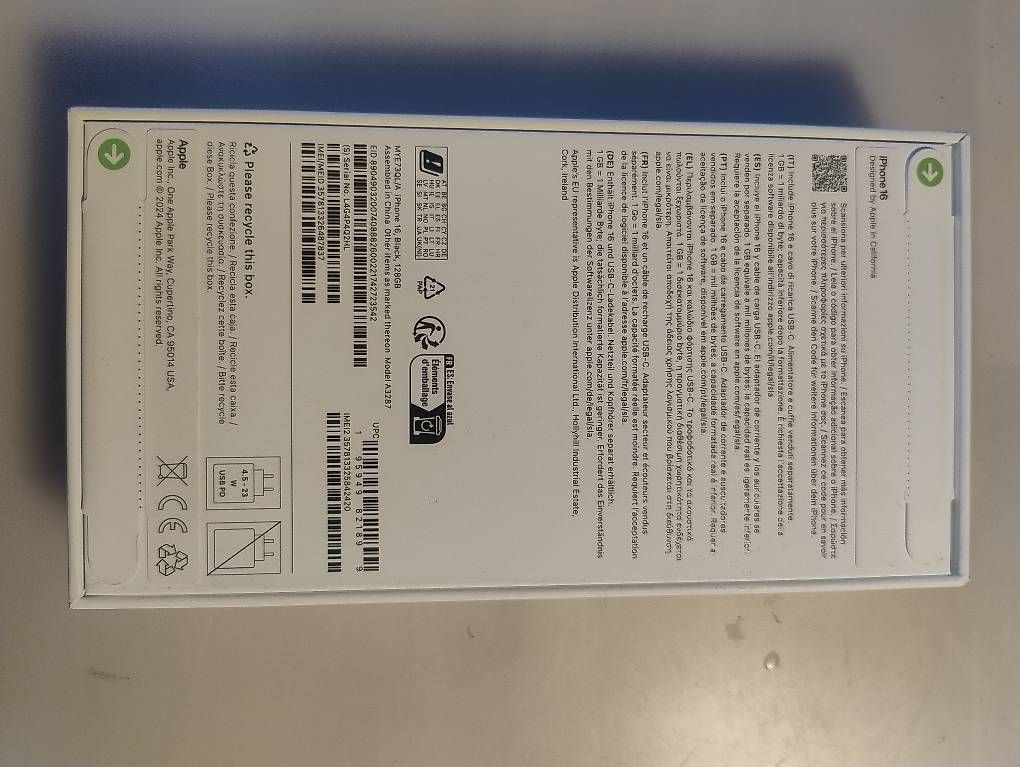 Apple Handys / Smartphones: Neues iPhone 16 128G mit Garantie 1Jahr – Gebraucht aus Rikon im Tösstal von leaudevie 4