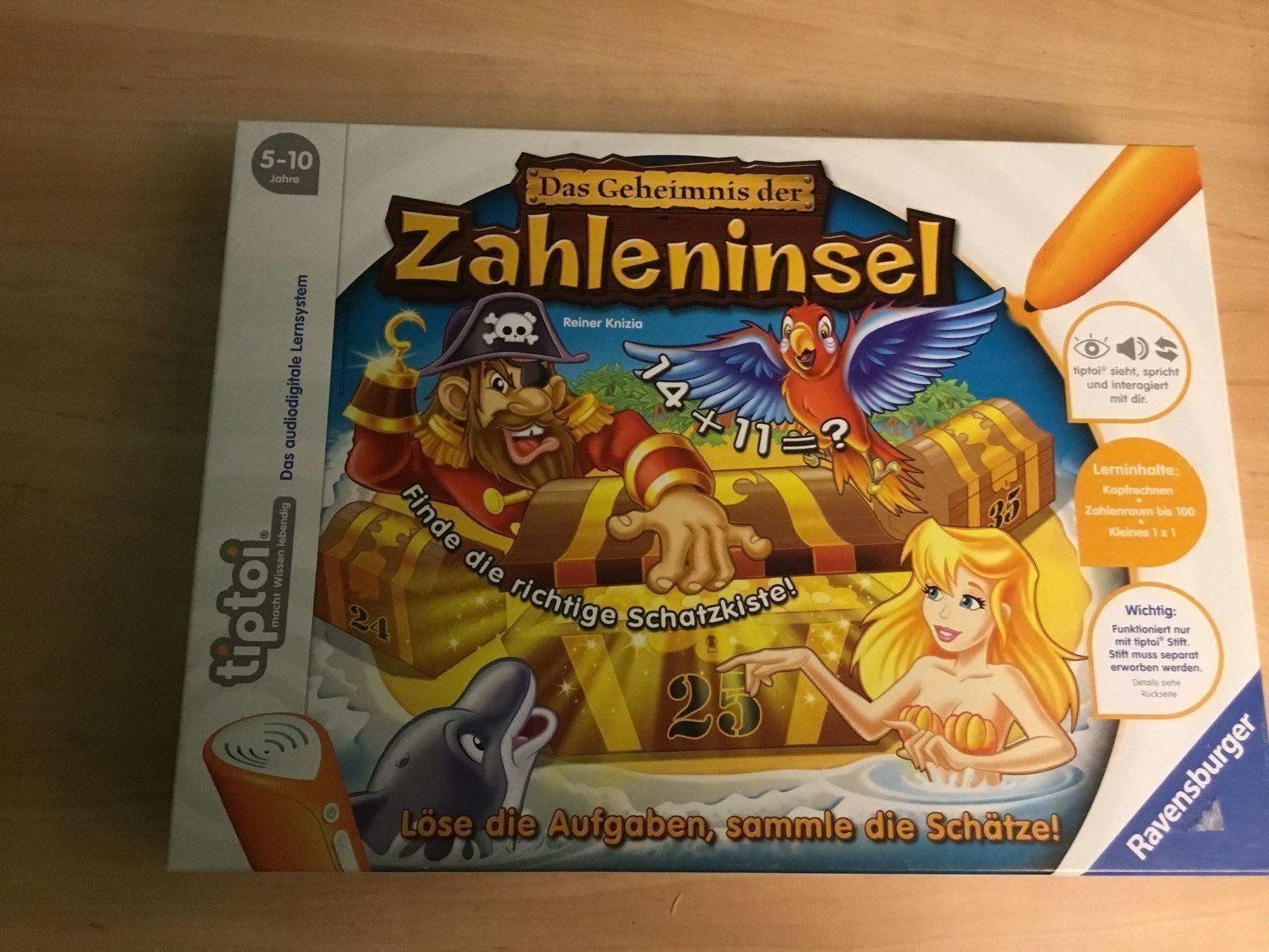 Ravensburger Giochi: Tiptoi Zahleninsel – Usato da Obergerlafingen venduto da cabo4