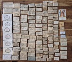 Grosse Reliquien-Sammlung 18-19.Jh 126 Stk