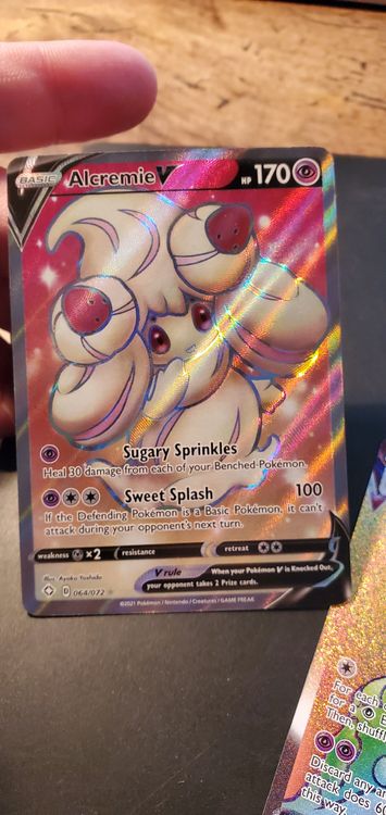 alcremie v full art and alchimie vmax rainbow pokemon cards | Kaufen ...