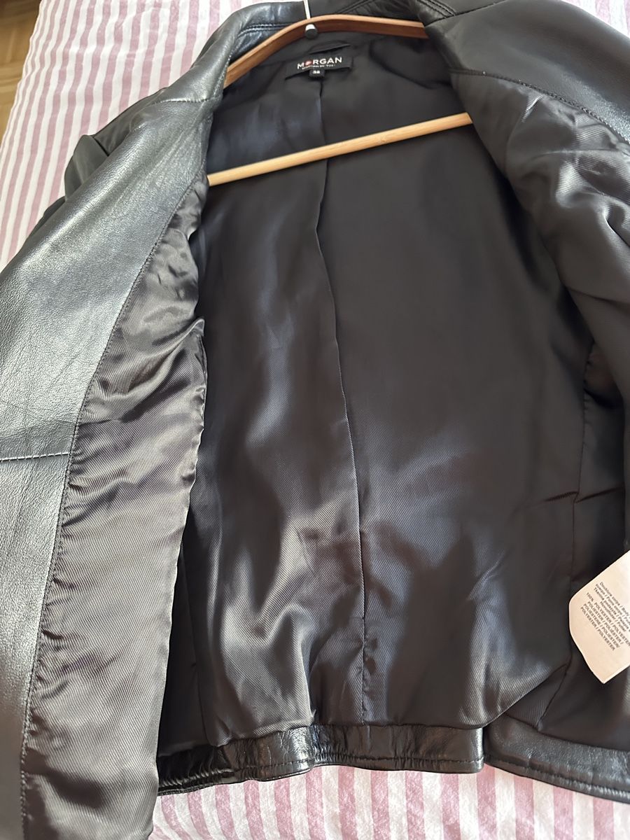 Morgan Giacche: Veste en cuir Morgan – Nuovo (secondo la descrizione) da Genève venduto da Kamill79 6