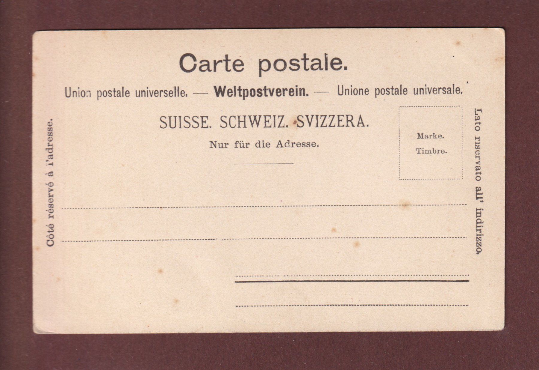 Ansichtskarten: MONTREUX - Hôtel Continental – Gebraucht aus Pully von nicecards 1