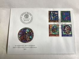 pro patria, fdc 1970