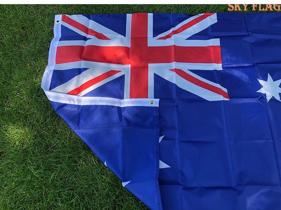 Bandiere: 3x Australische Flagge - 90x150cm / Drapeau Australie – Nuovo e nell'imballaggio originale da Bussigny venduto da NATURALO 3