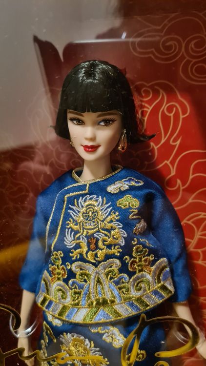 Barbie has partnered with Guo Pei to create a Lunar New Year doll