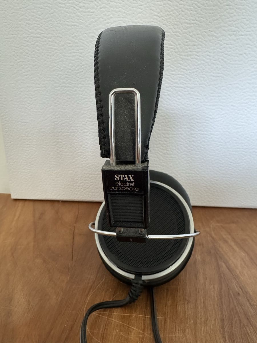 Stax Cuffie: Stax SRD-4 Adapter + Electret Ear Kopfhörer SR-40 – Usato da Zürich venduto da Nobs1 3