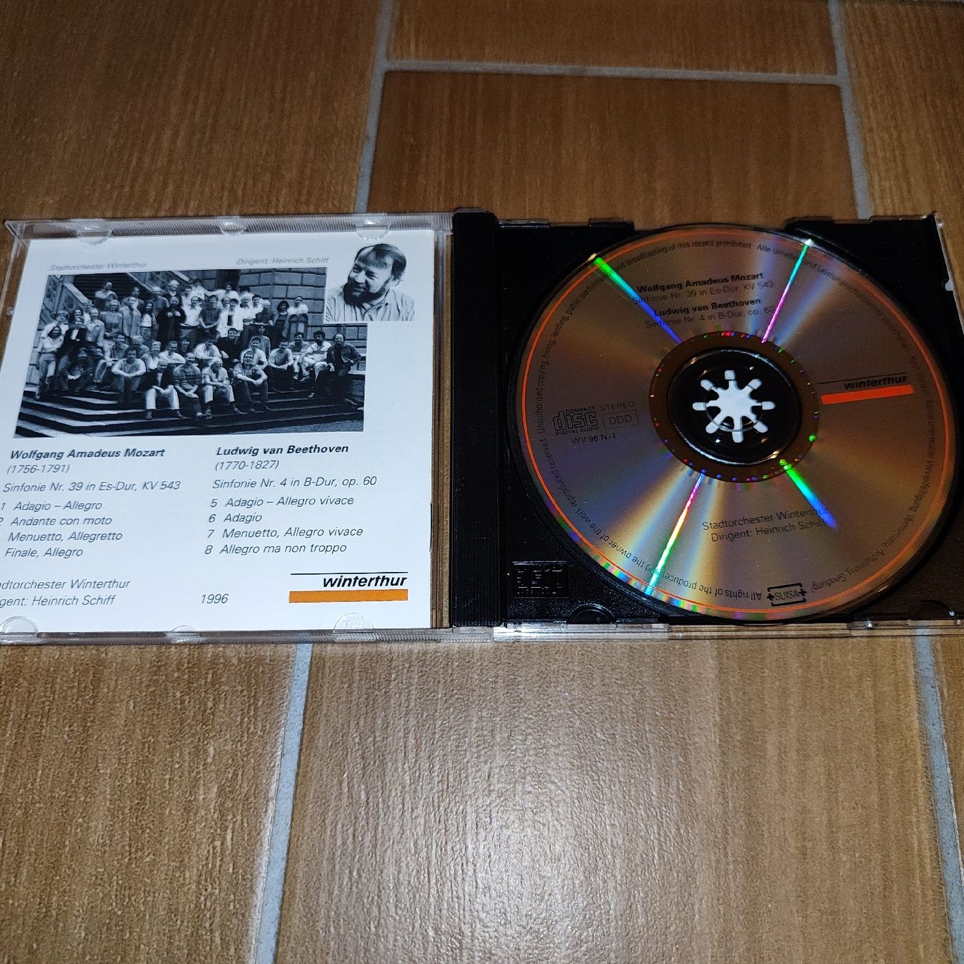 CDs: Stadtorchester Winterthur - Mozart & Beethoven – Gebraucht aus Lamone von ken_8y7h 2