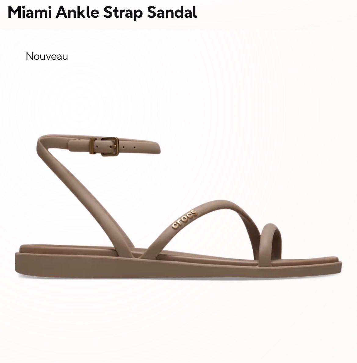 Crocs Scarpe da donna: NEW Crocs Sandals in milk chocolate – Nuovo e nell'imballaggio originale da Duillier venduto da alicedopp