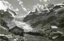 Turtmanntal  VS   -    Alp HOHLENSTEIN mit Turtmanngletscher