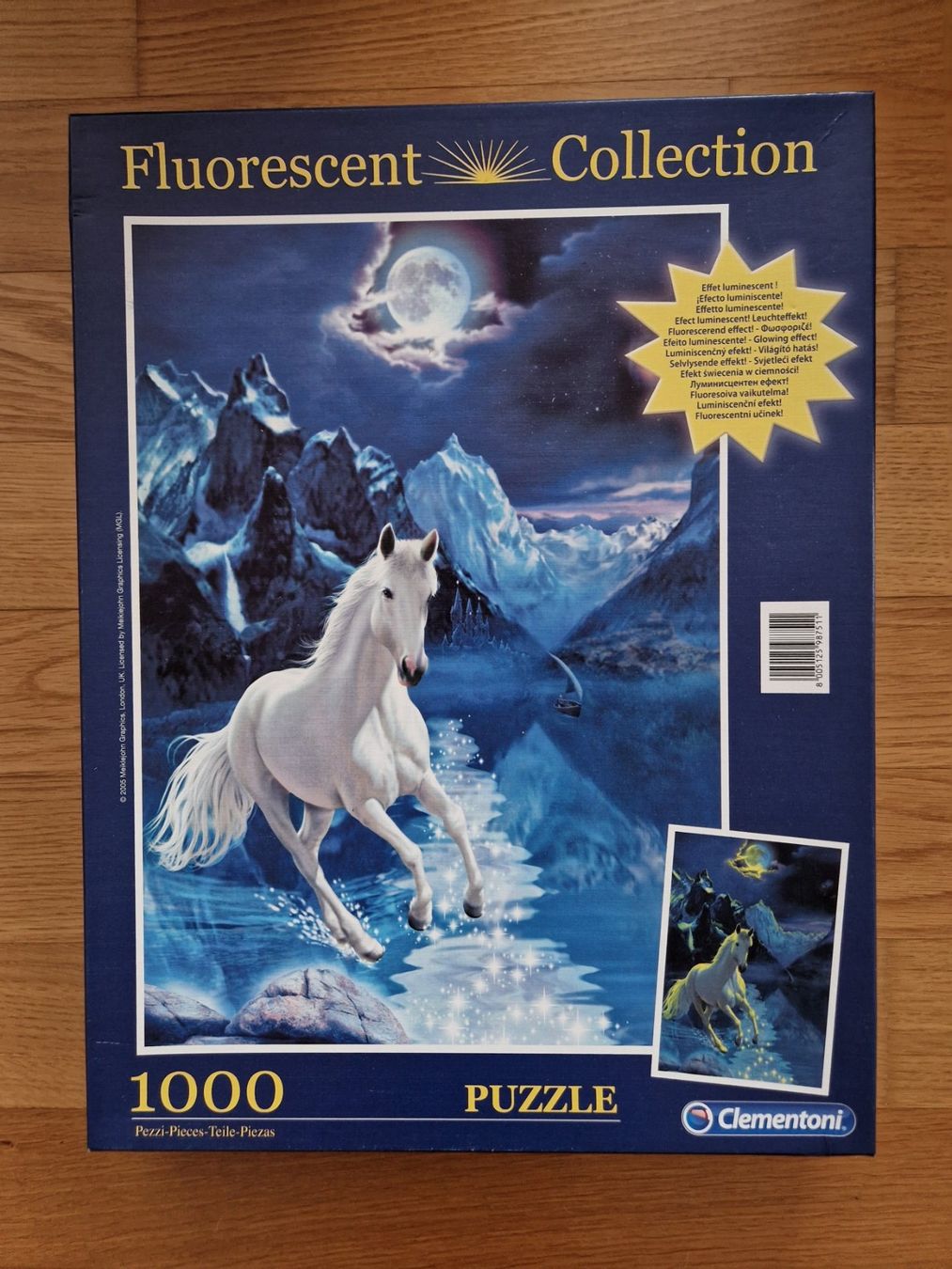 Puzzle: Puzzle fluoreszierend - 1000 Teile – Usato da Lachen SZ venduto da It_is_what_it_is