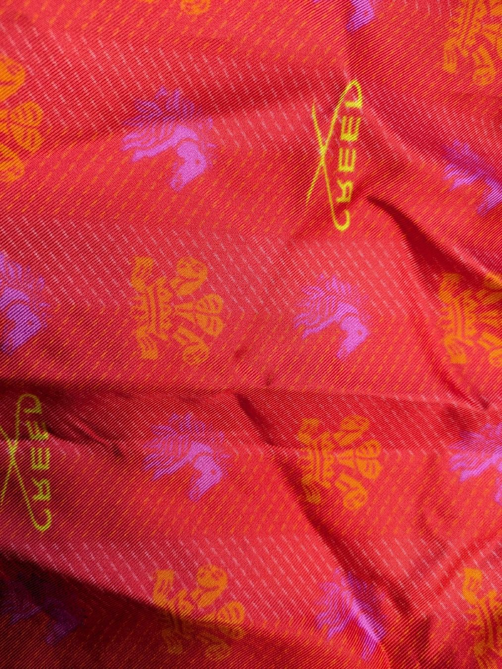 Foulards, Tücher & Schals: Beautiful silk square scarf – Neu (gemäss Beschreibung) aus Bruson von emm_65zh 1