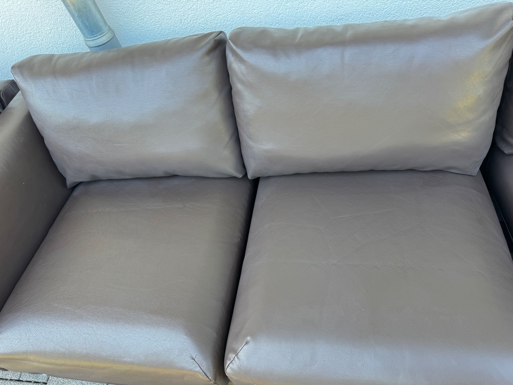 Sofas: Ecksofa Leder dunkelbraun guter Zustand – Gebraucht aus Oberentfelden von Loti5 4
