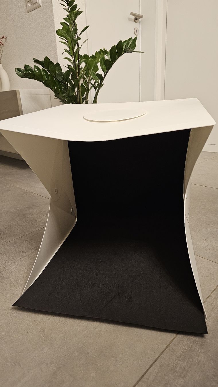 Altri Accessori: Fotobeleuchtungsbox mit Hintergrundfarben – Nuovo e nell'imballaggio originale da Elsau venduto da shoppa