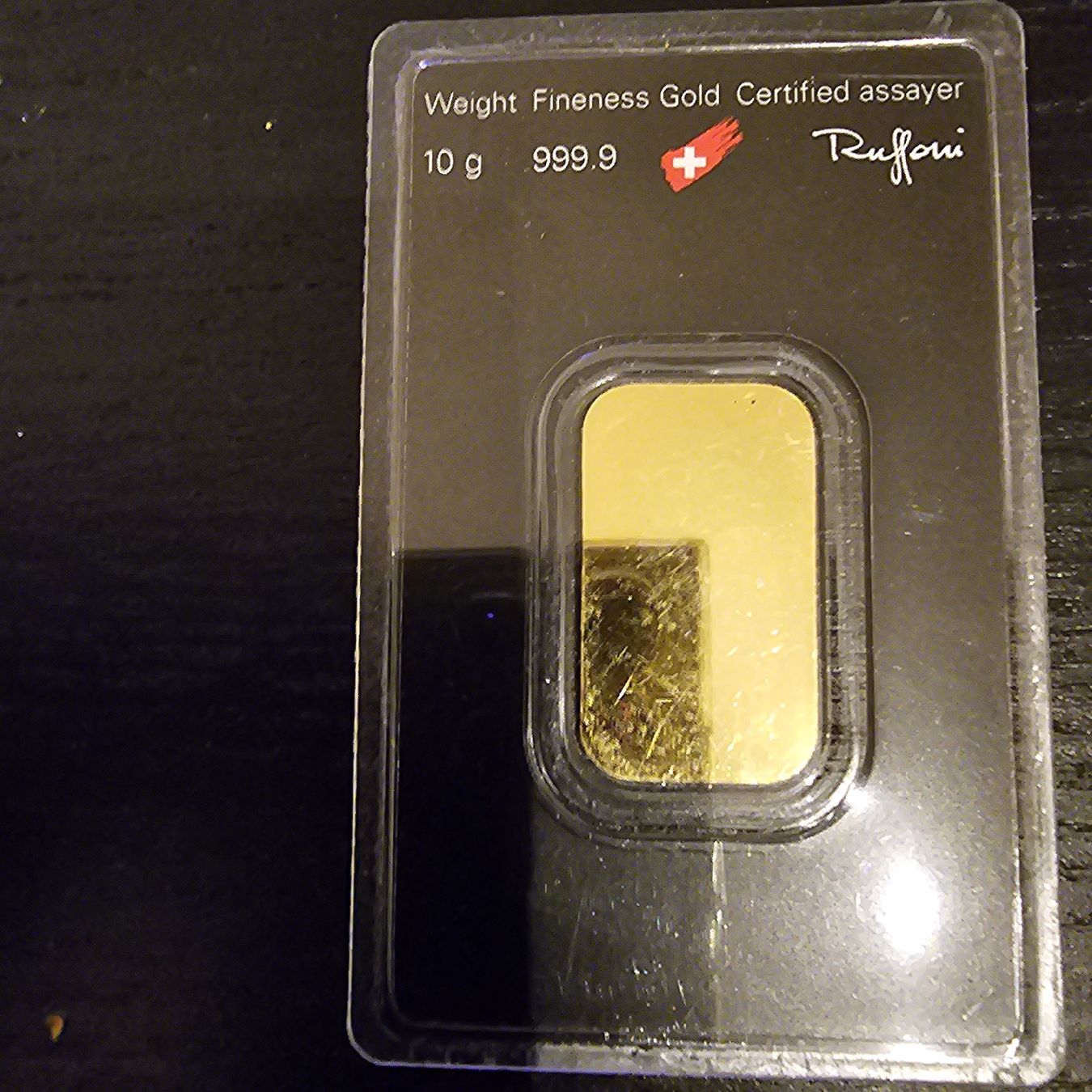 Métaux précieux: 10 Gr. Goldbarren – Neuf avec emballage d'origine à Luzern par IvanoLuzern 1