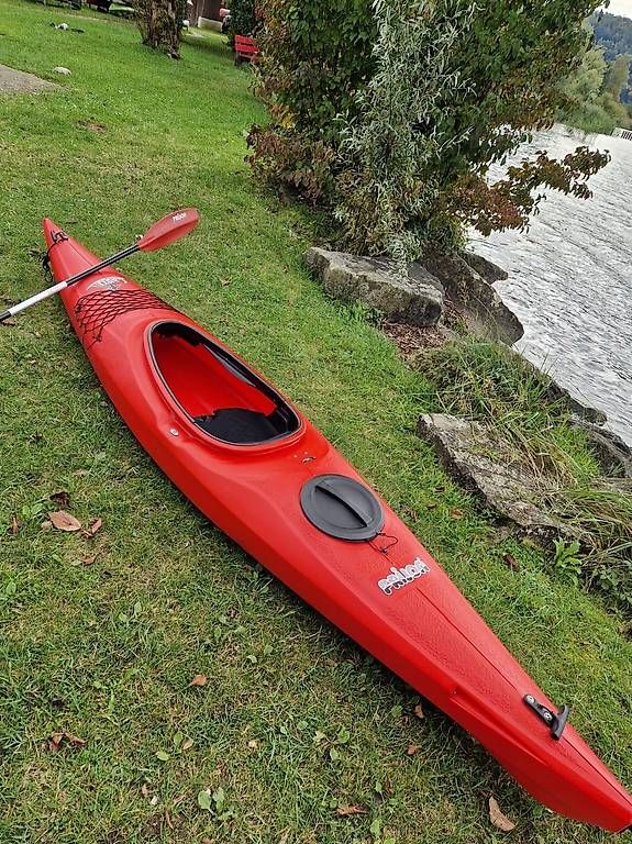 Boote: Prijon Capri Kajak rot  – Gebraucht aus Kaltbrunn von MarcoH0102 3
