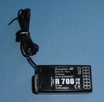 Empfänger Graupner R700, 7-Kanal, FM, 40MHz mit Quarz