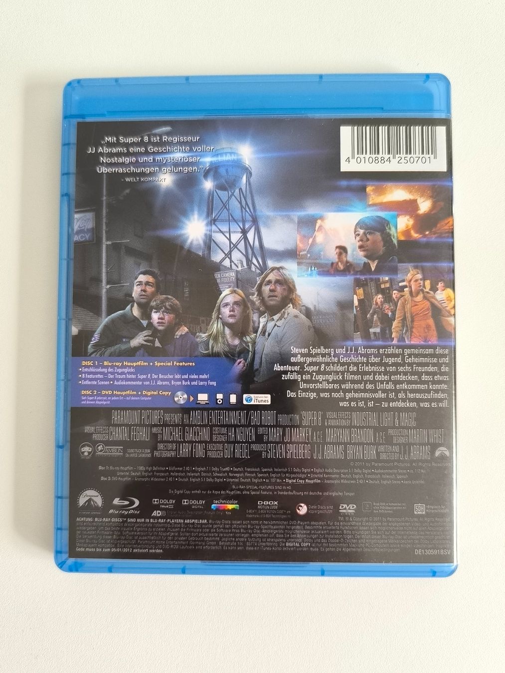 Tutti i DVDs: Blu-ray / Super 8 - Steven Spielberg – Usato da Muttenz venduto da hak_dsk9 1