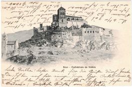 SION - Cathédrale de Valère 1900 (VS)