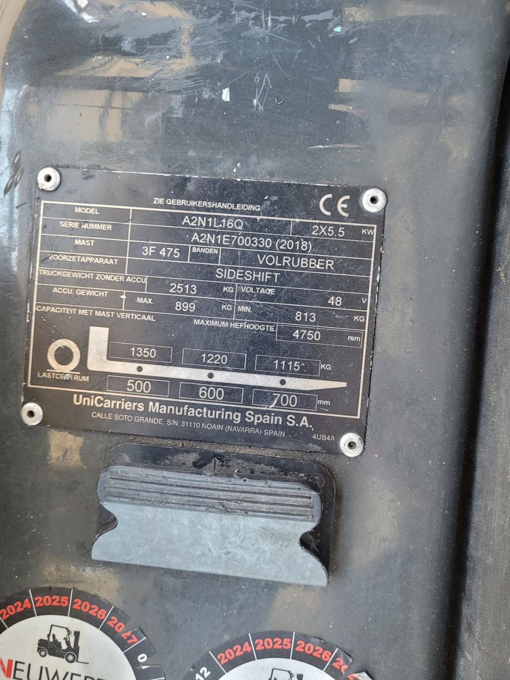 Carrelli elevatori e a forche: Elektro Gabelstapler – Usato da Frick venduto da MAMTechnikAG 3