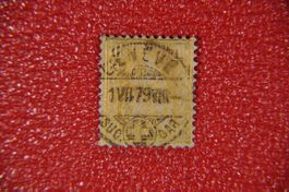 Sitzende Helvetia 36 gestempelt