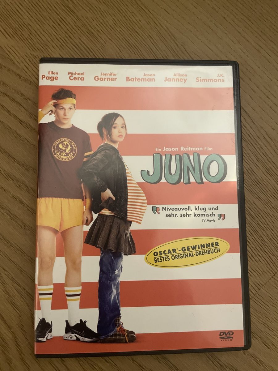 Tutti i DVDs: DVD Juno mit Ellen Page & Michael Cera – Usato da Sargans venduto da Didis