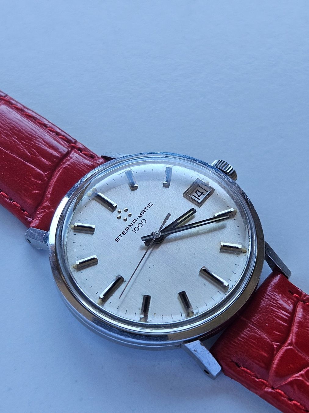 Eterna Orologi: 261 Eterna Matic 1000 Date 1966 Kal. 1489K – Usato da Berikon venduto da mmm21 1