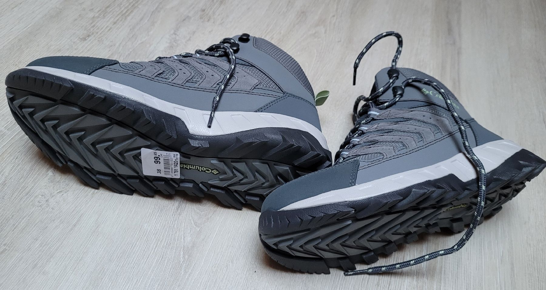 Columbia Scarpe da donna: Columbia Wanderschuhe, Grau, Gr. 38, Neu – Nuovo e nell'imballaggio originale da Münchenstein venduto da sun_mx9b