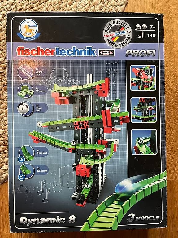 Fischer Jeux de construction: Fischer Technik Dynamic S Kugelbahn komplett – D'occasion à Zürich par TinaPro