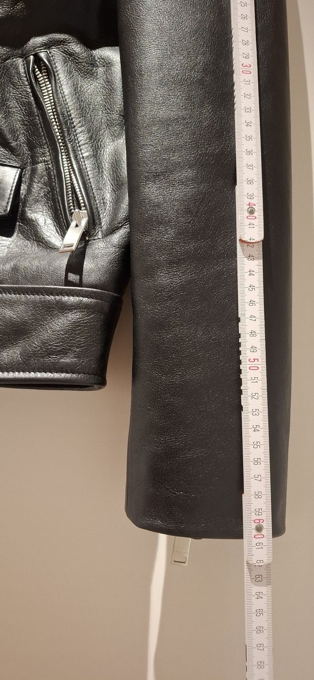 Sandro Jacken: Sandro Leather Jacket Black Size M Good Condition – Gebraucht aus Wallisellen von joe_w8ns 4
